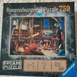 Ravensburger 759  Escape Puzzle THE OBSERVATORY  Mystery Solution Envelope 2018